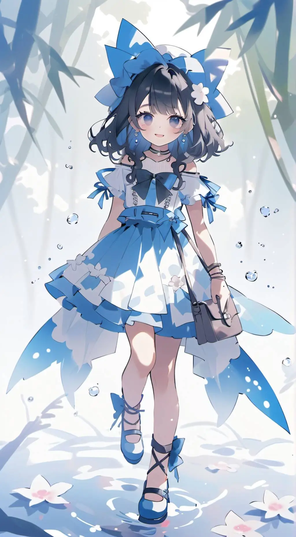 ai character: Luna background