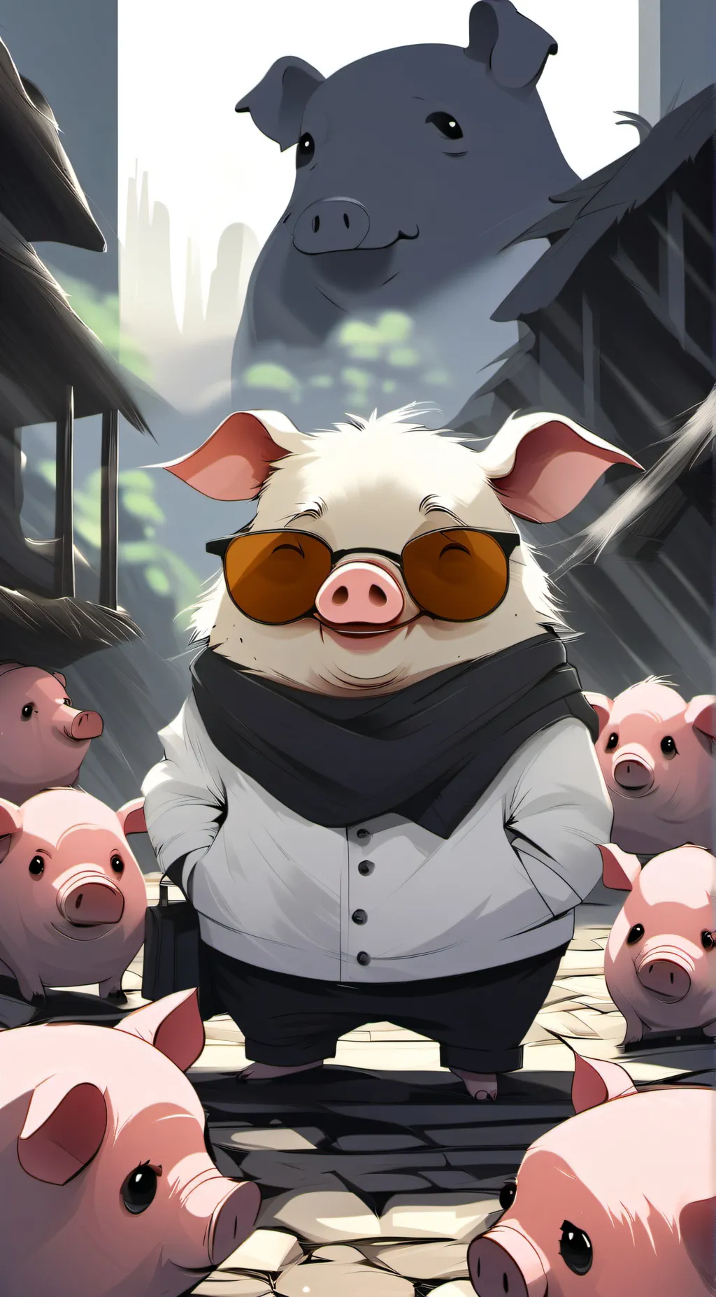ai character: piggy book 1-2 background