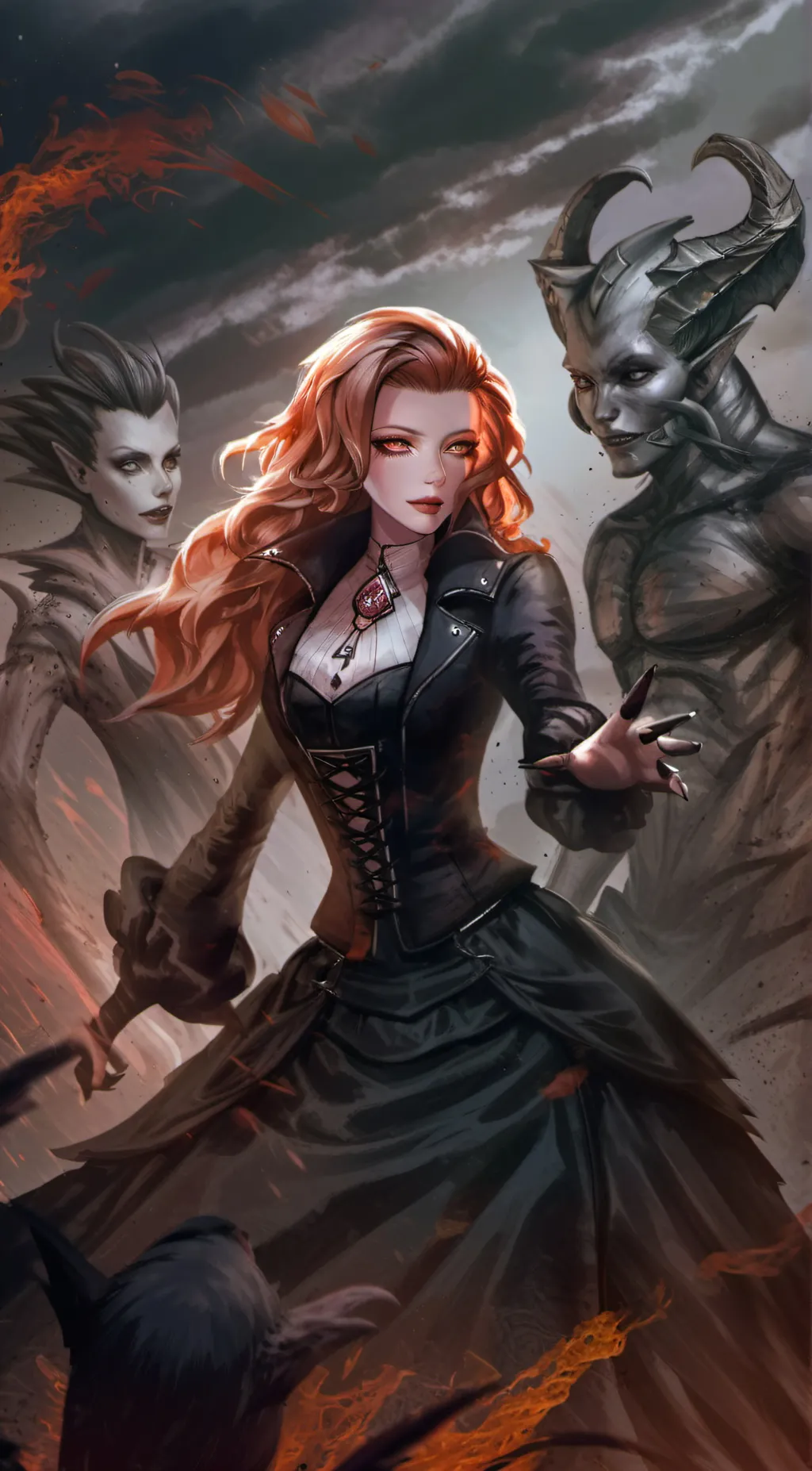 ai character: monster school background