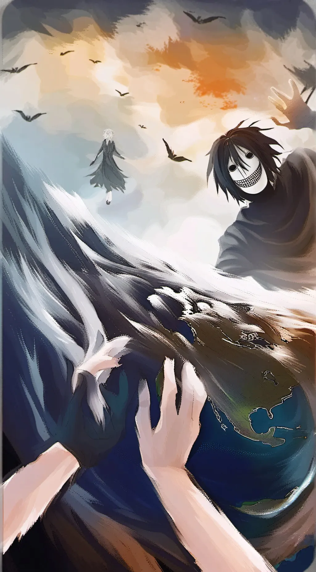 ai character: demon slayer background