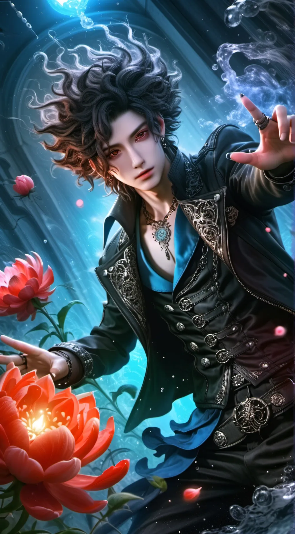 ai character: Leo background