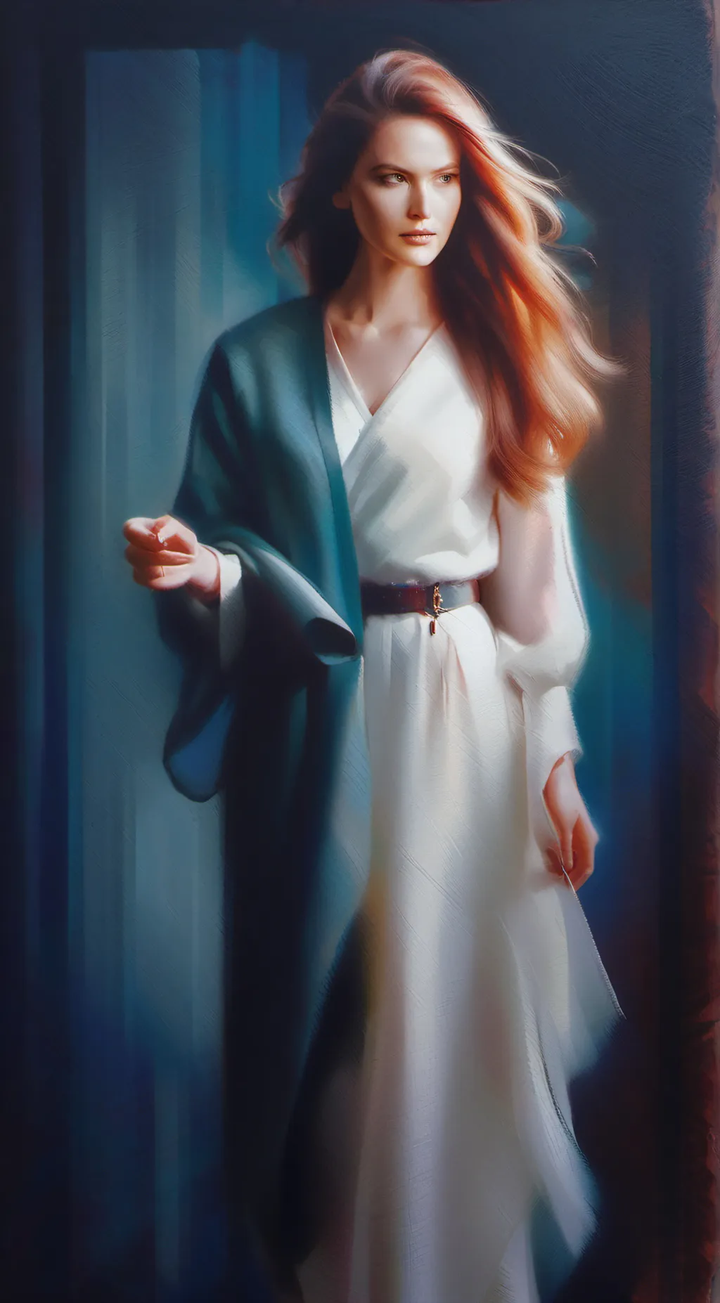 ai character: HASHIRA  background