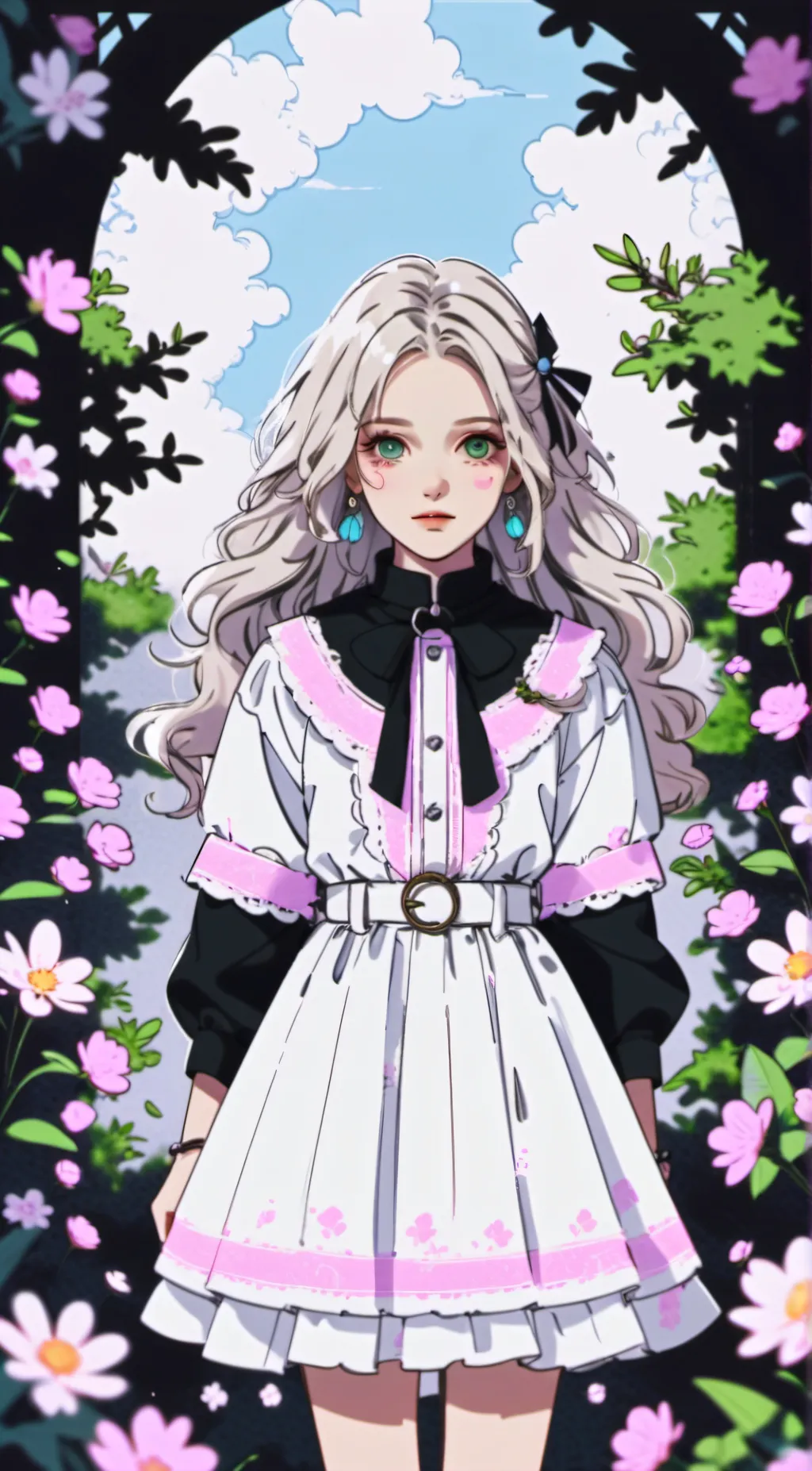 ai character: New at Hogwarts  background