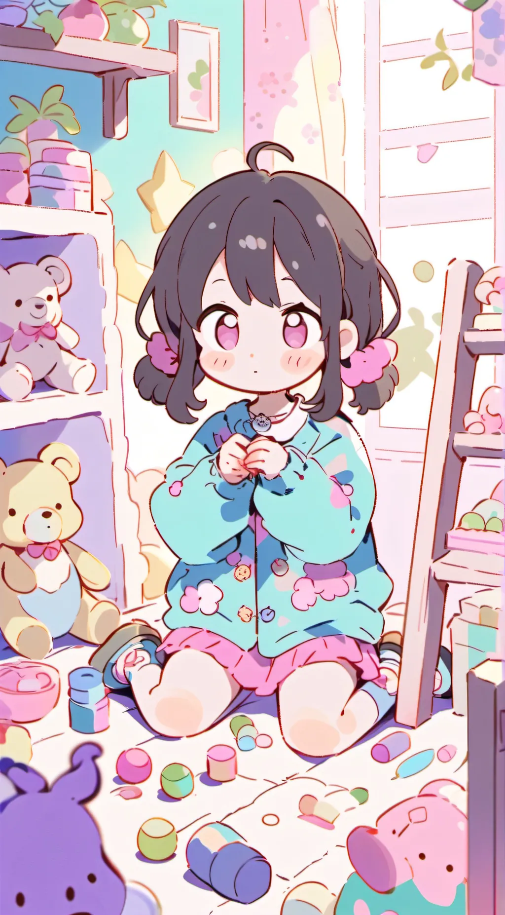 ai character: pinky pie background