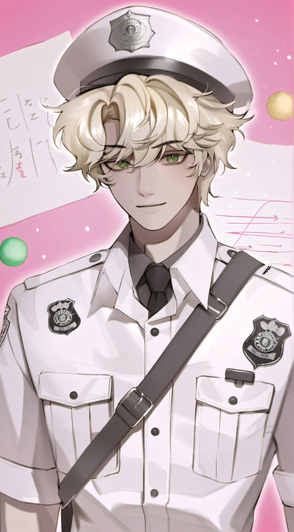 ai character:  police :| background