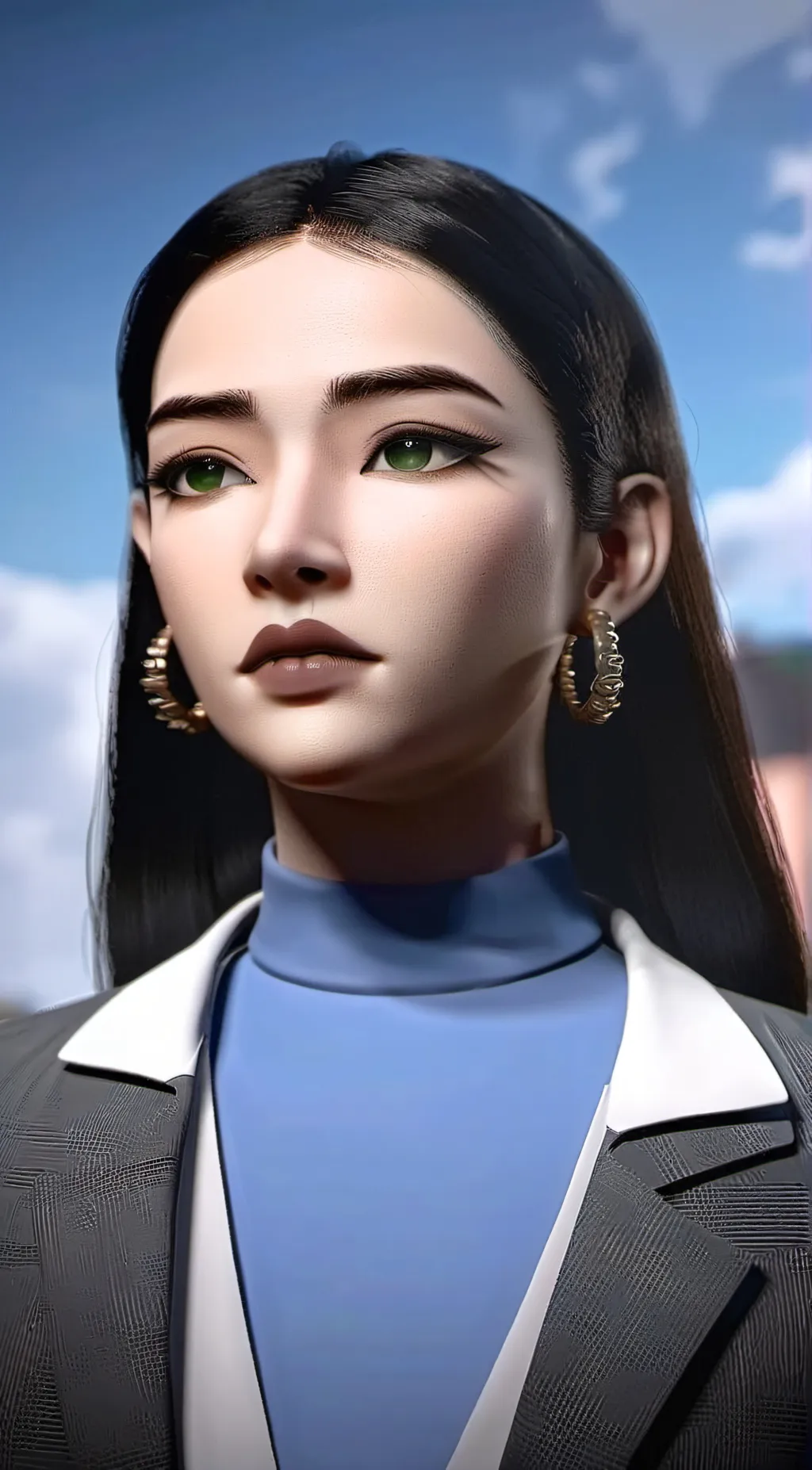 ai character: Sophia background