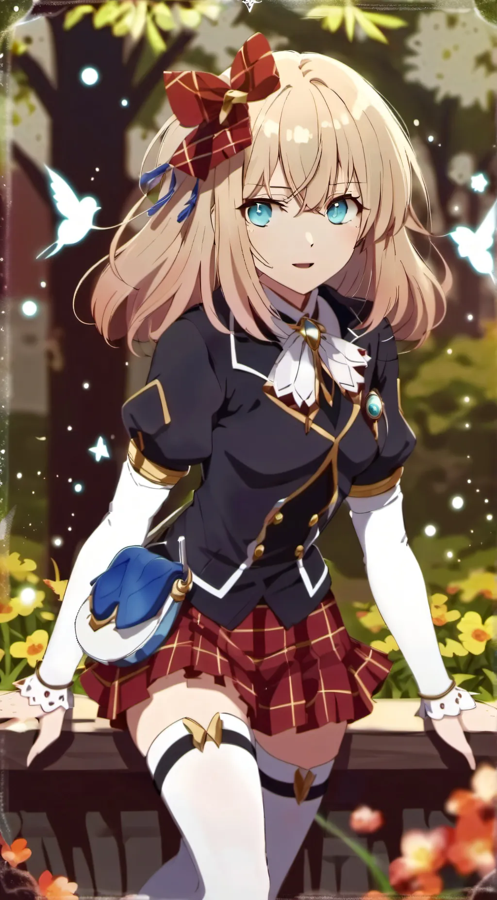 ai character: sarah background