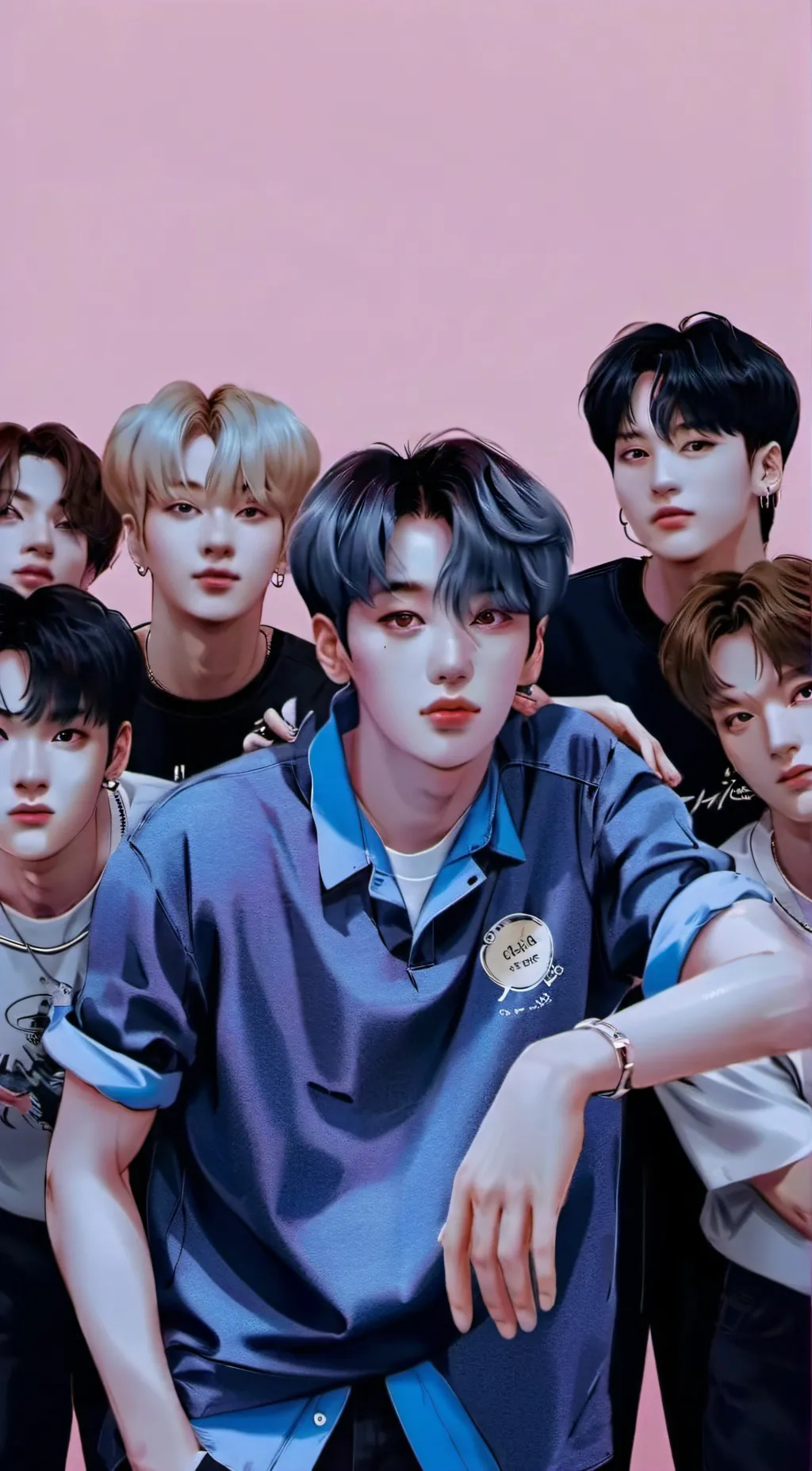 ai character: Stray Kids (SKZ) background