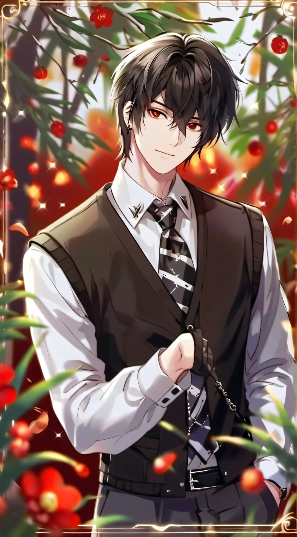 ai character: leo background