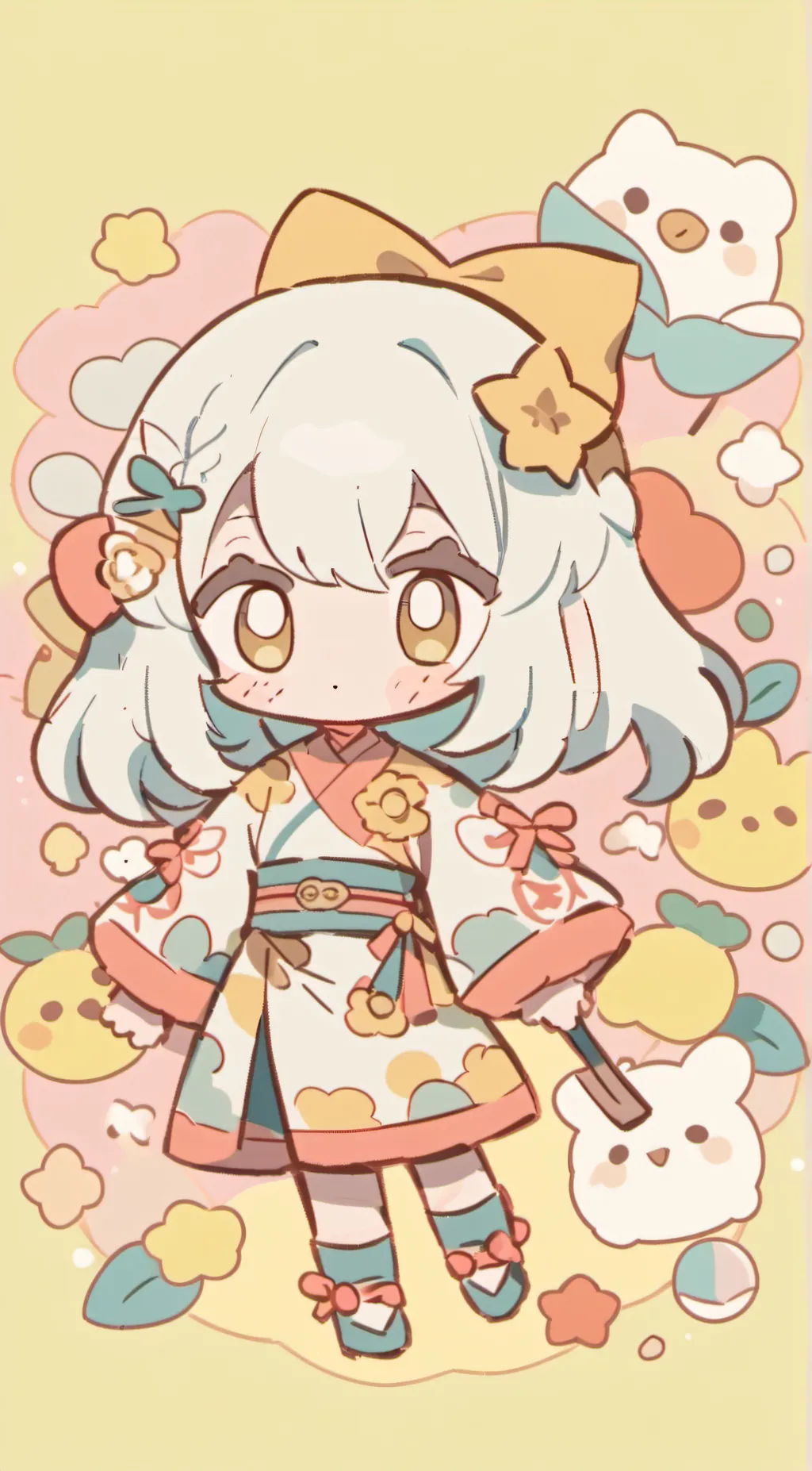 ai character: Mizuki background