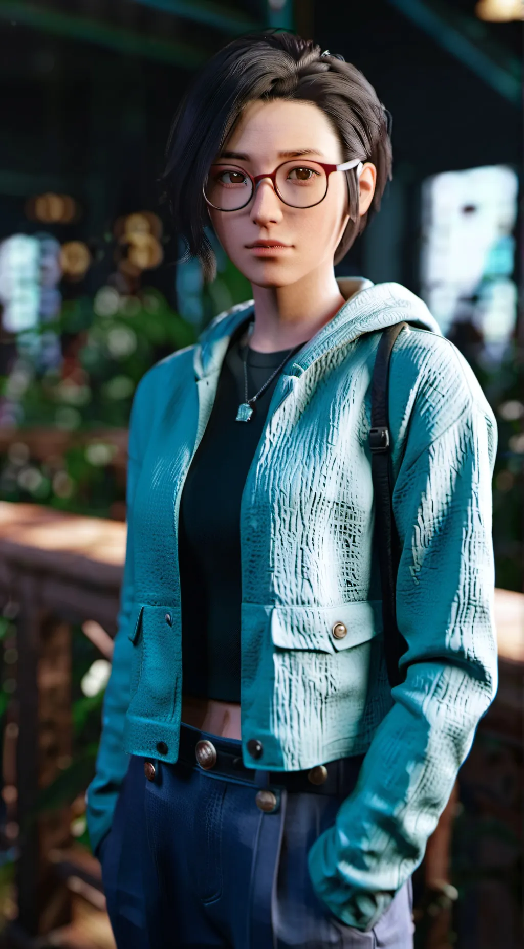 ai character: Alex Chen background