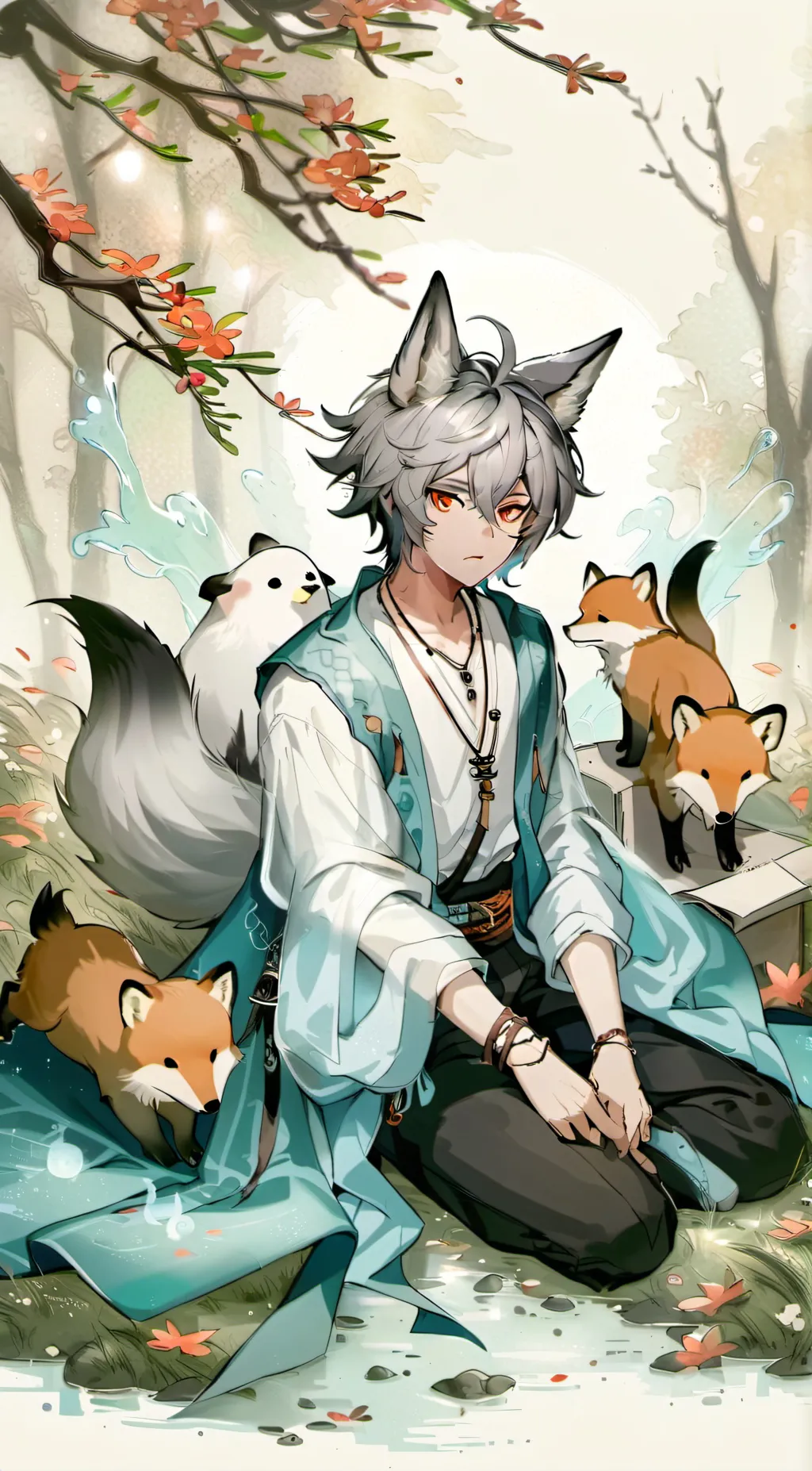 ai character: Rusty background