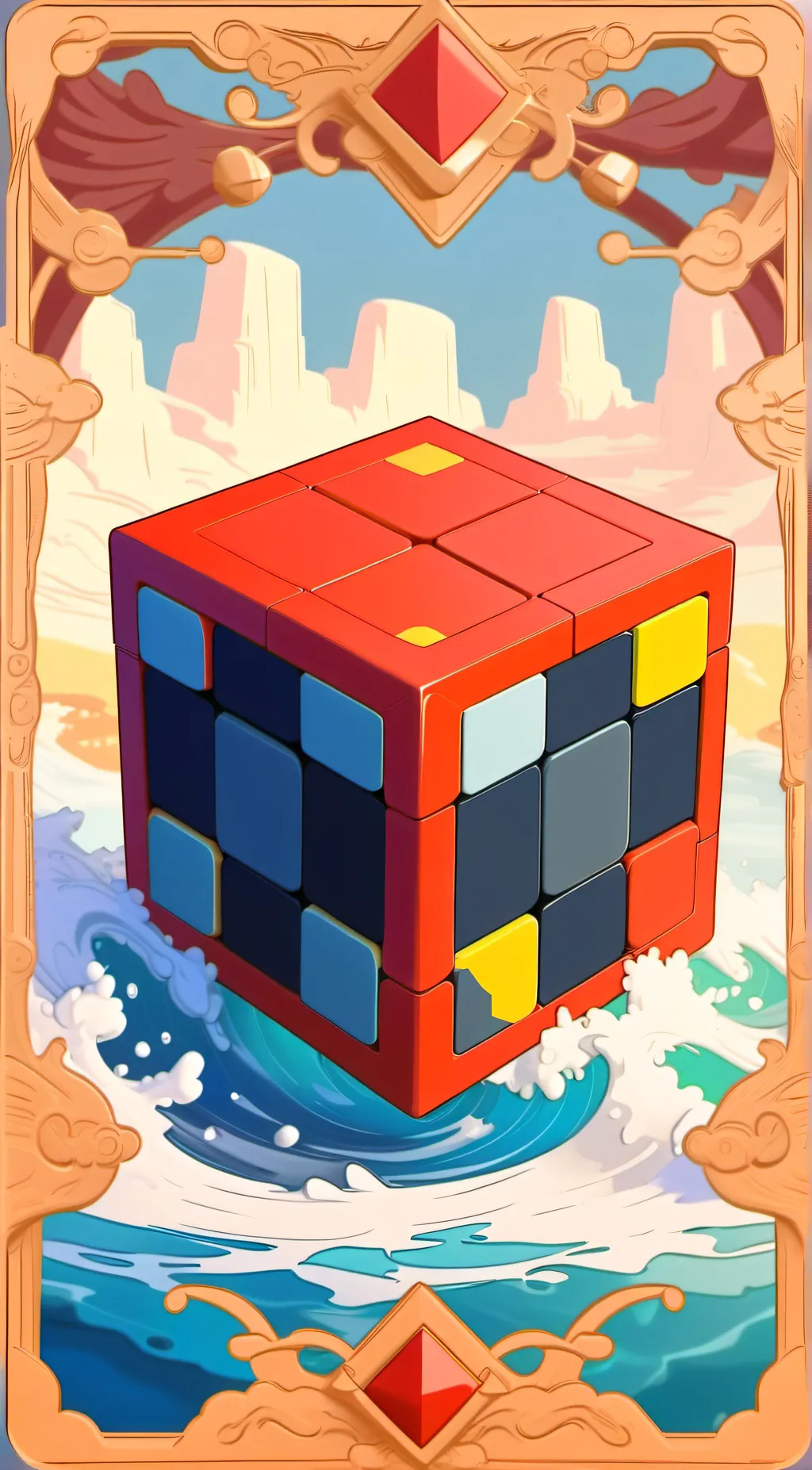 ai character: resistance piece  background