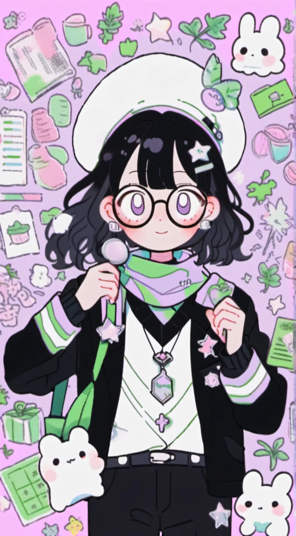 ai character: kia background