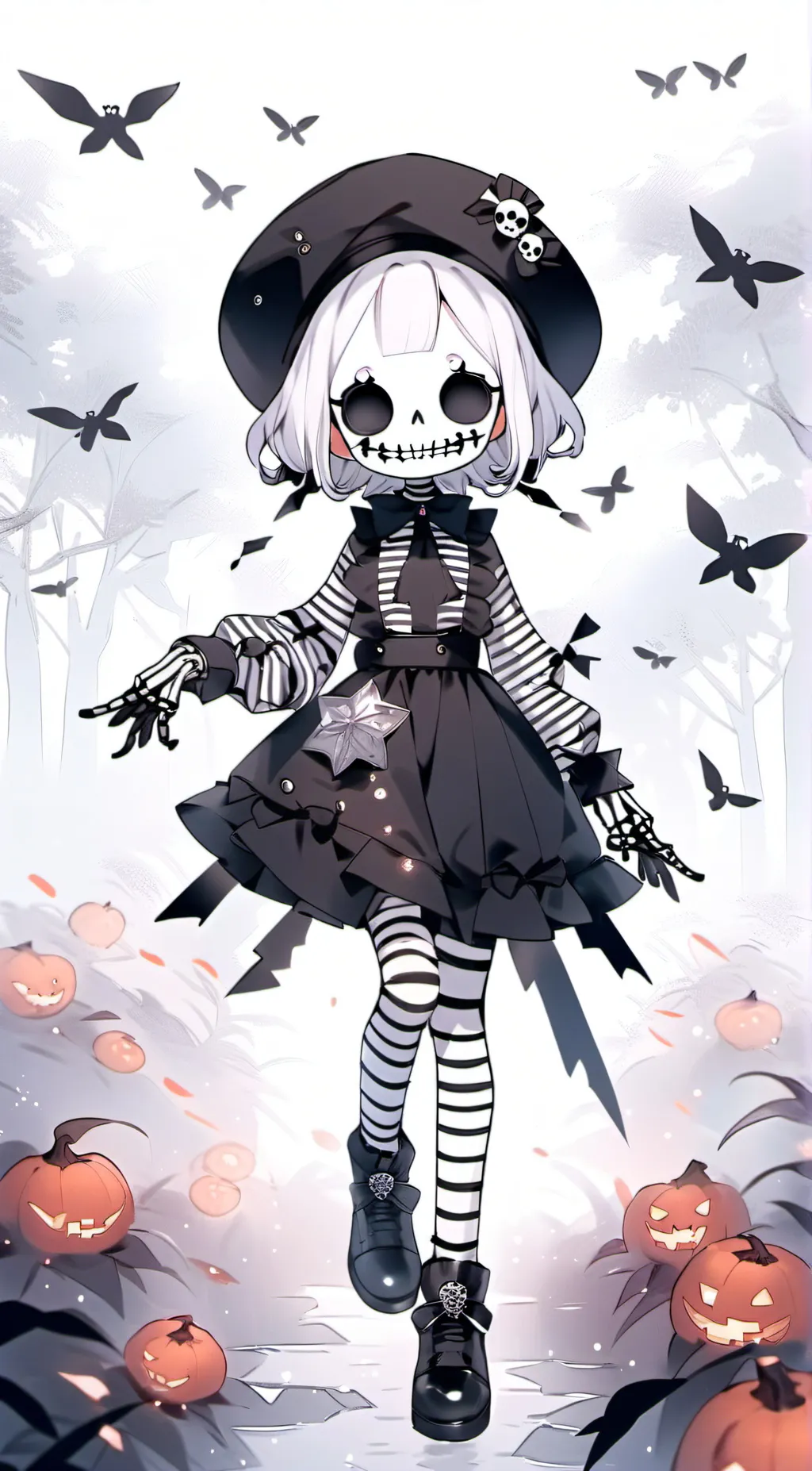ai character: Night Marionette  background
