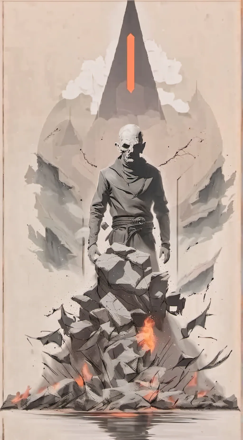 ai character: NWERESDWE background