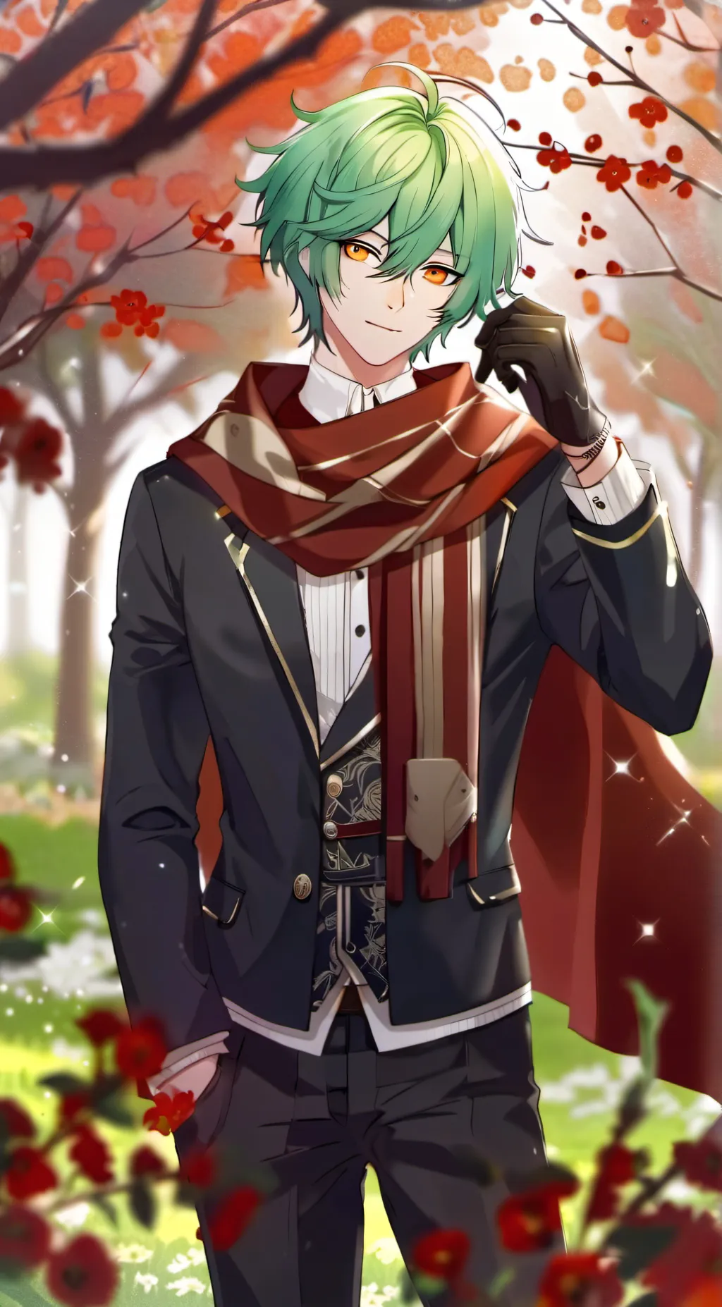 ai character: deku background