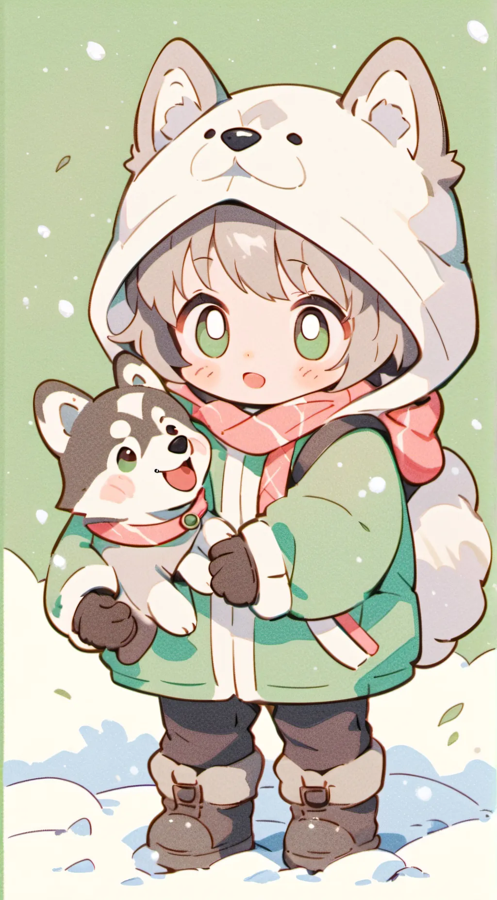 ai character: Kendyl and Shady background