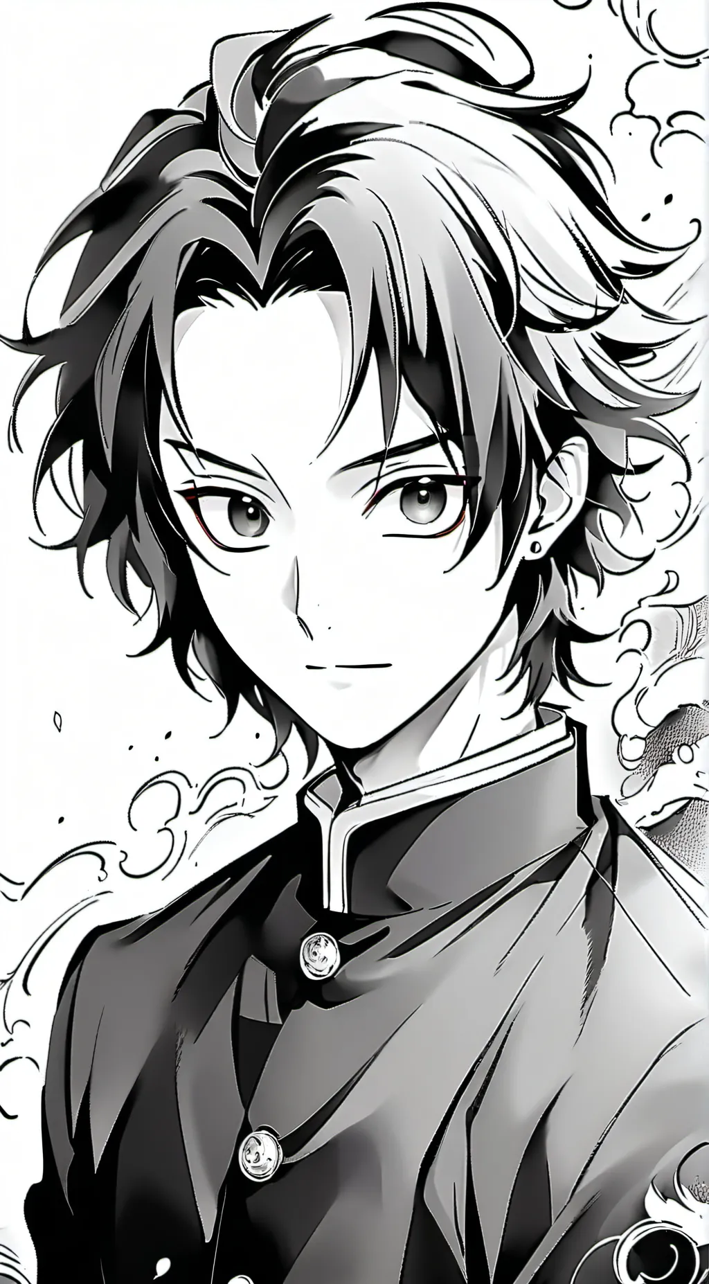 ai character: Tonjiro Komado background