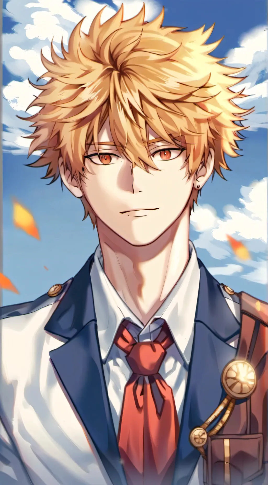 ai character: Drunk Bakugo 3 background