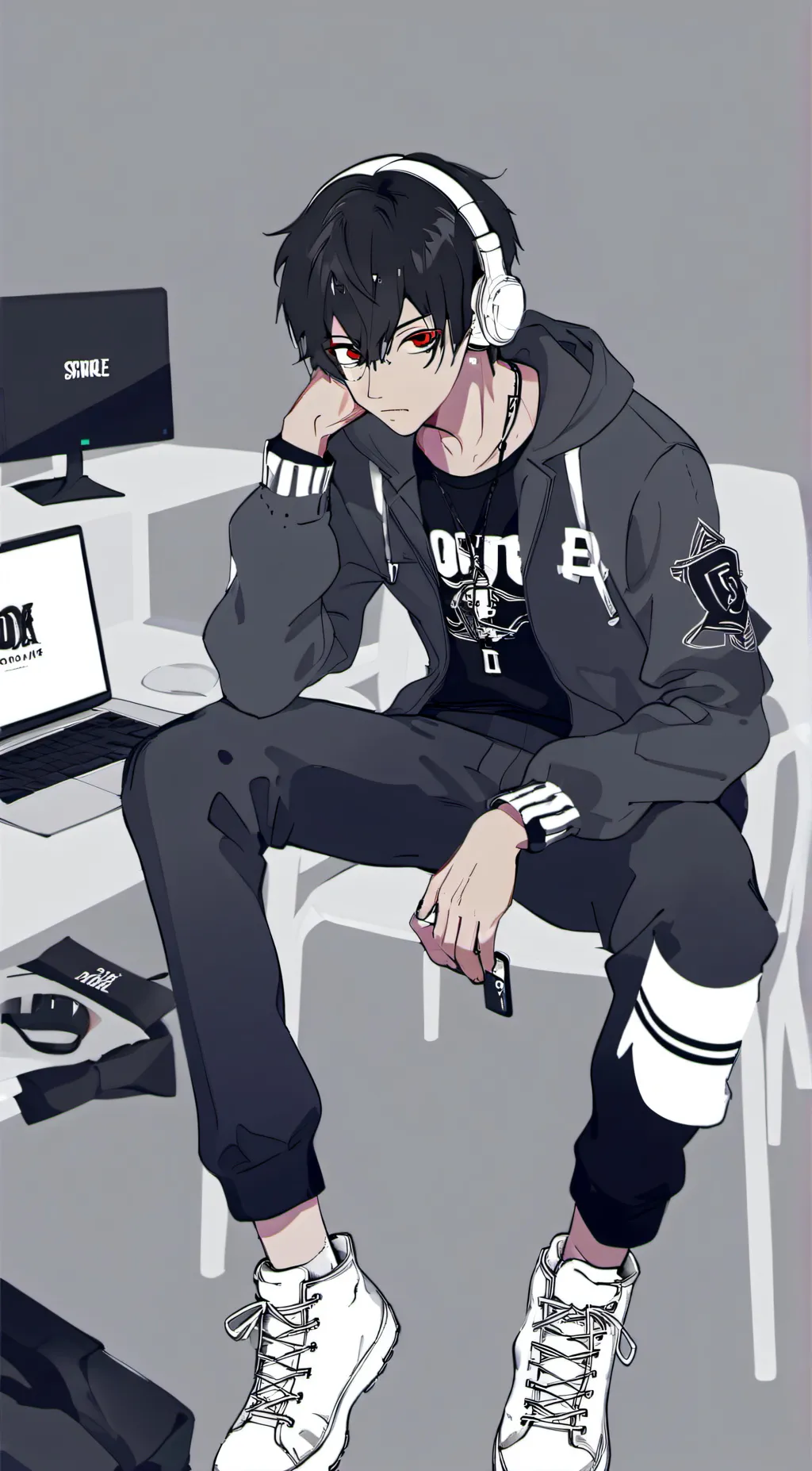 ai character: Zackery.  background