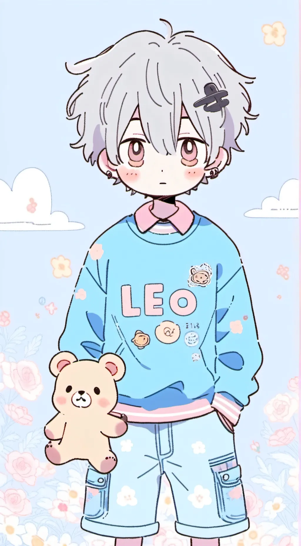 ai character: leo background