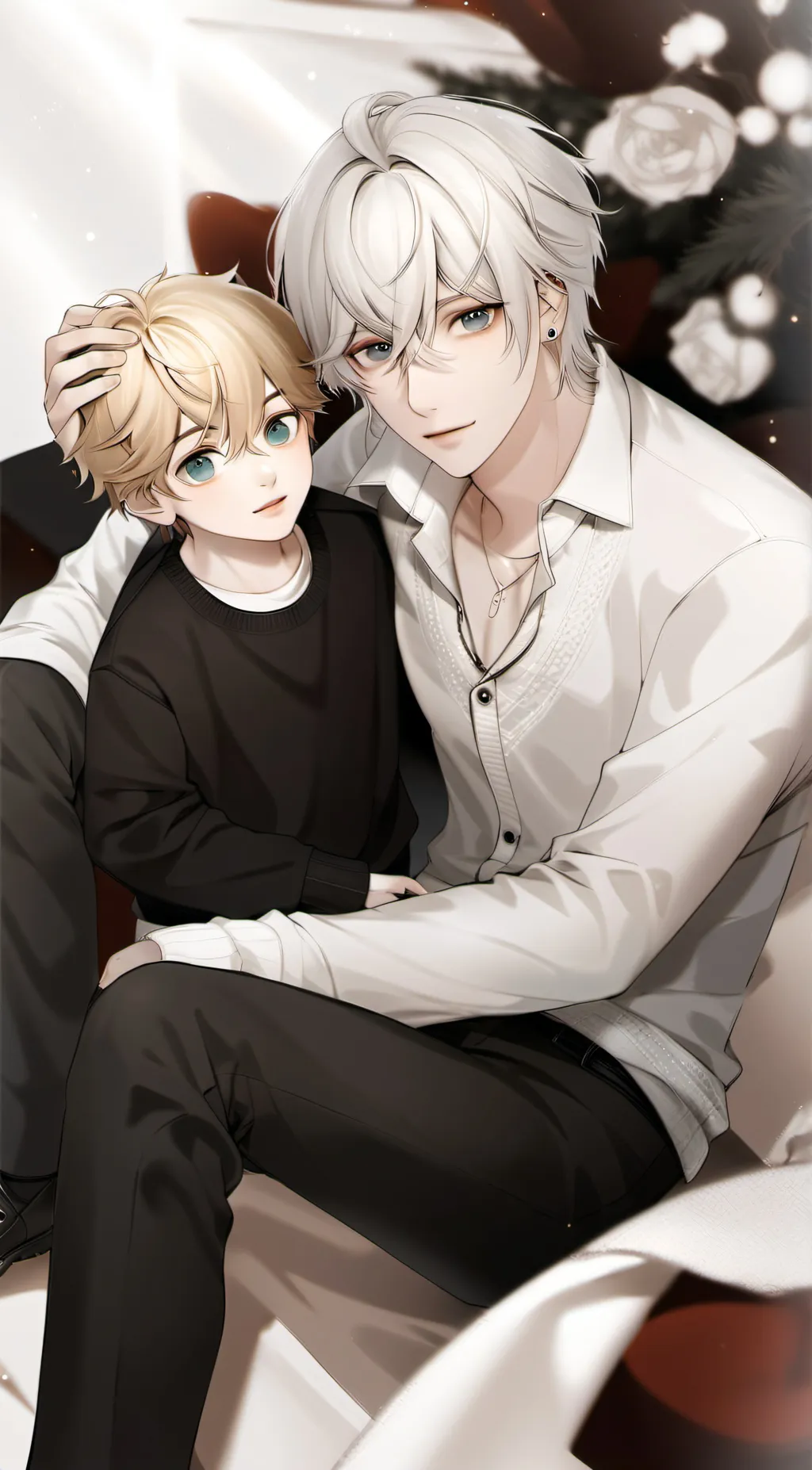 ai character: Levi & Ethan background