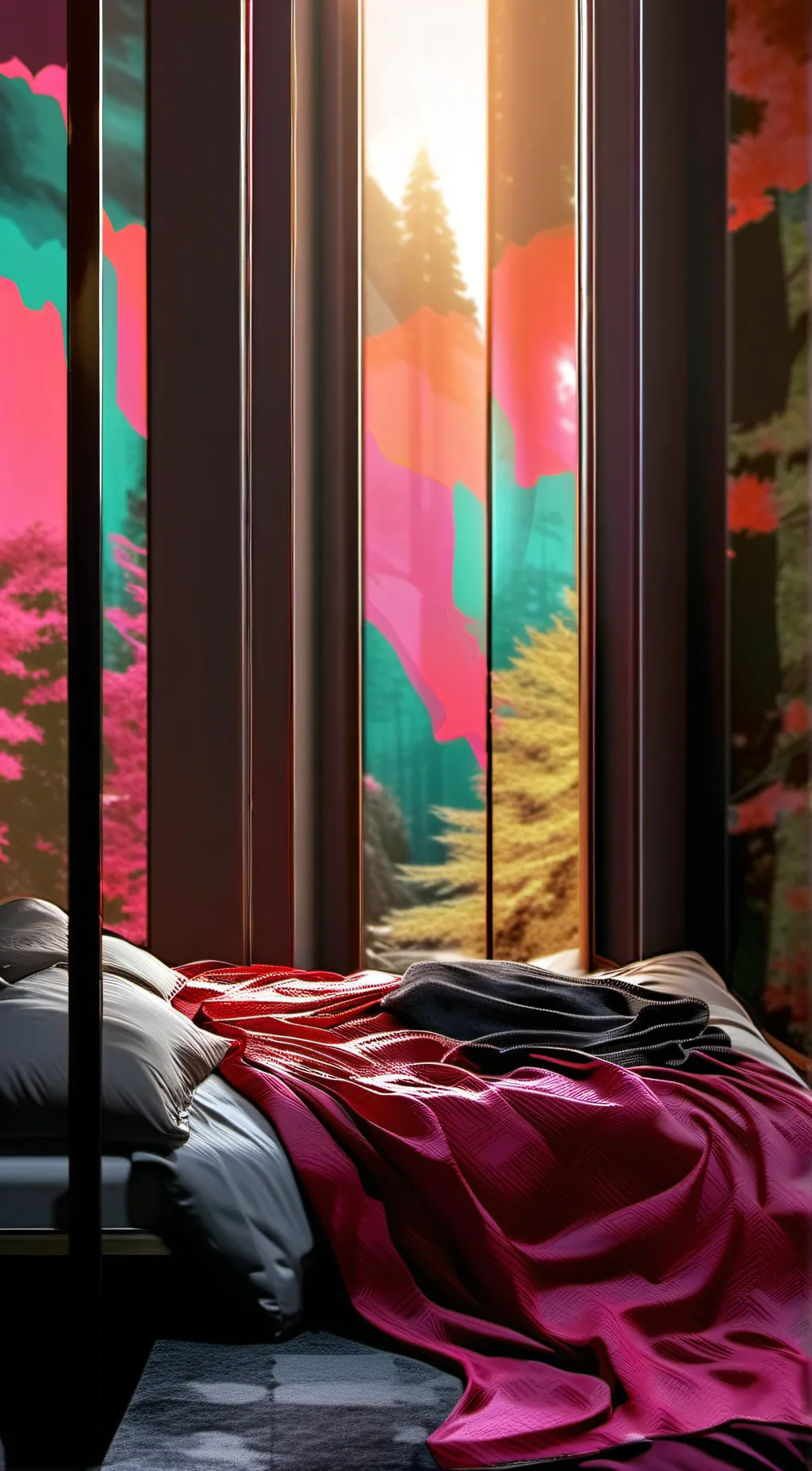 ai character: sleep well but bfb background