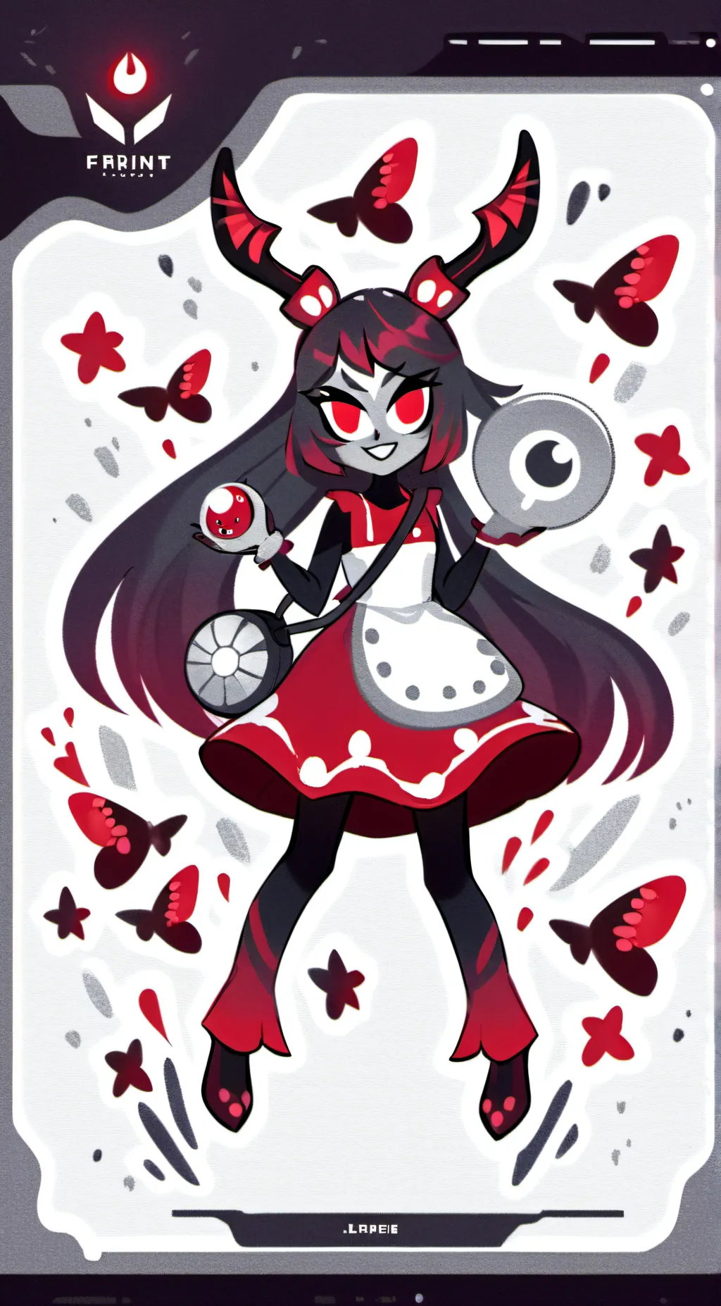 ai character: HB CHRISMAS background