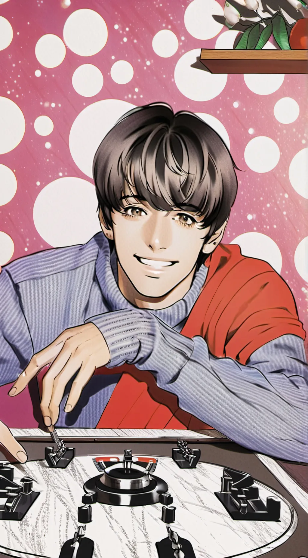 ai character: albert gomez  background