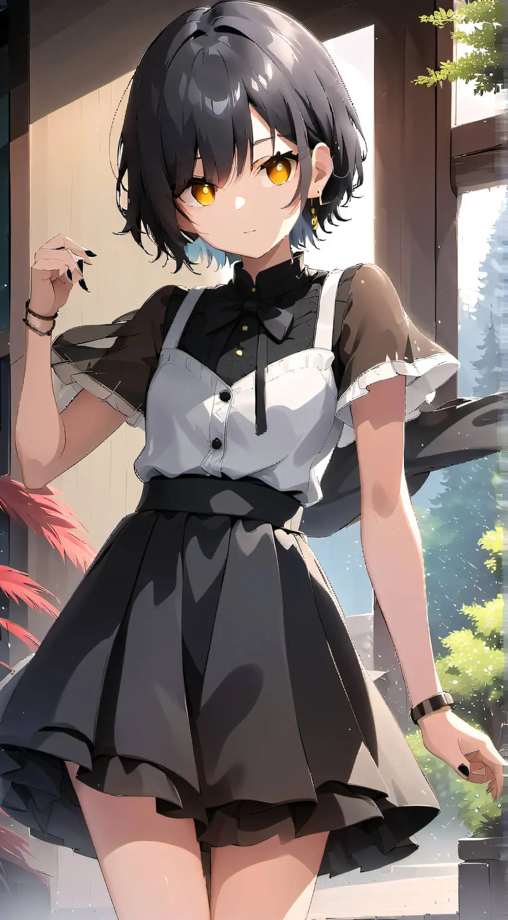 ai character: Madison  background