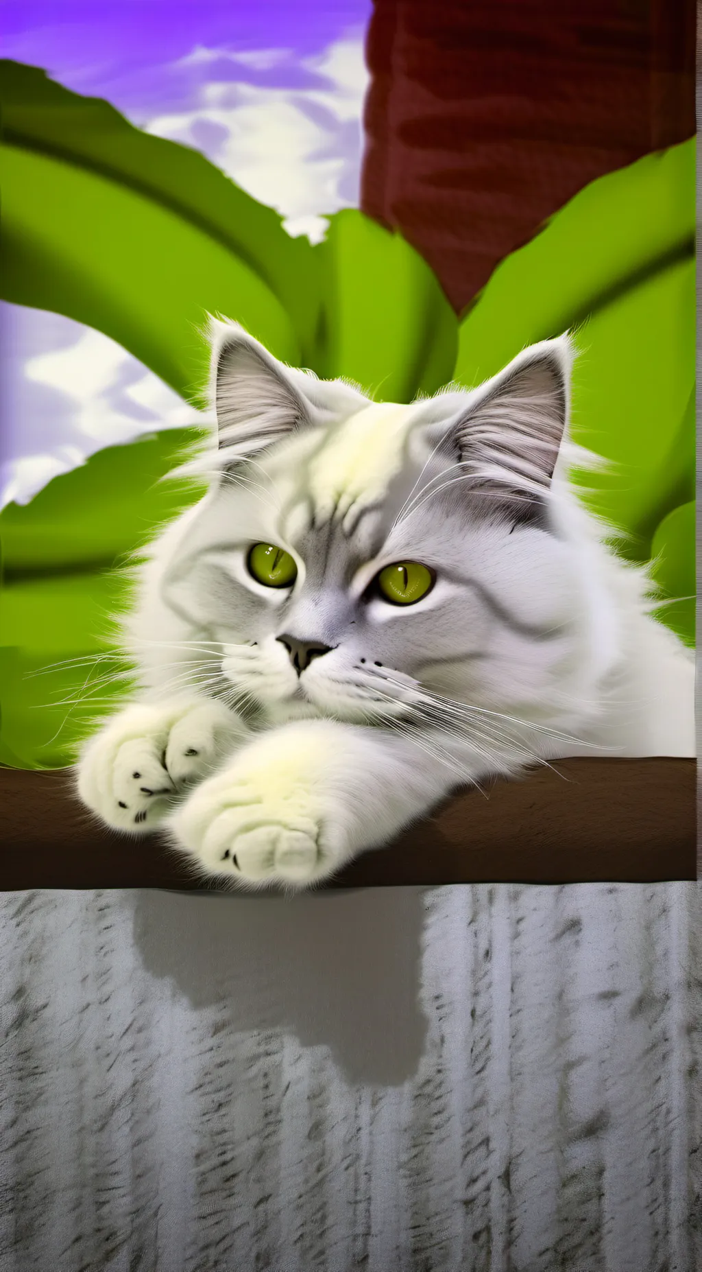 ai character: Coconut  background