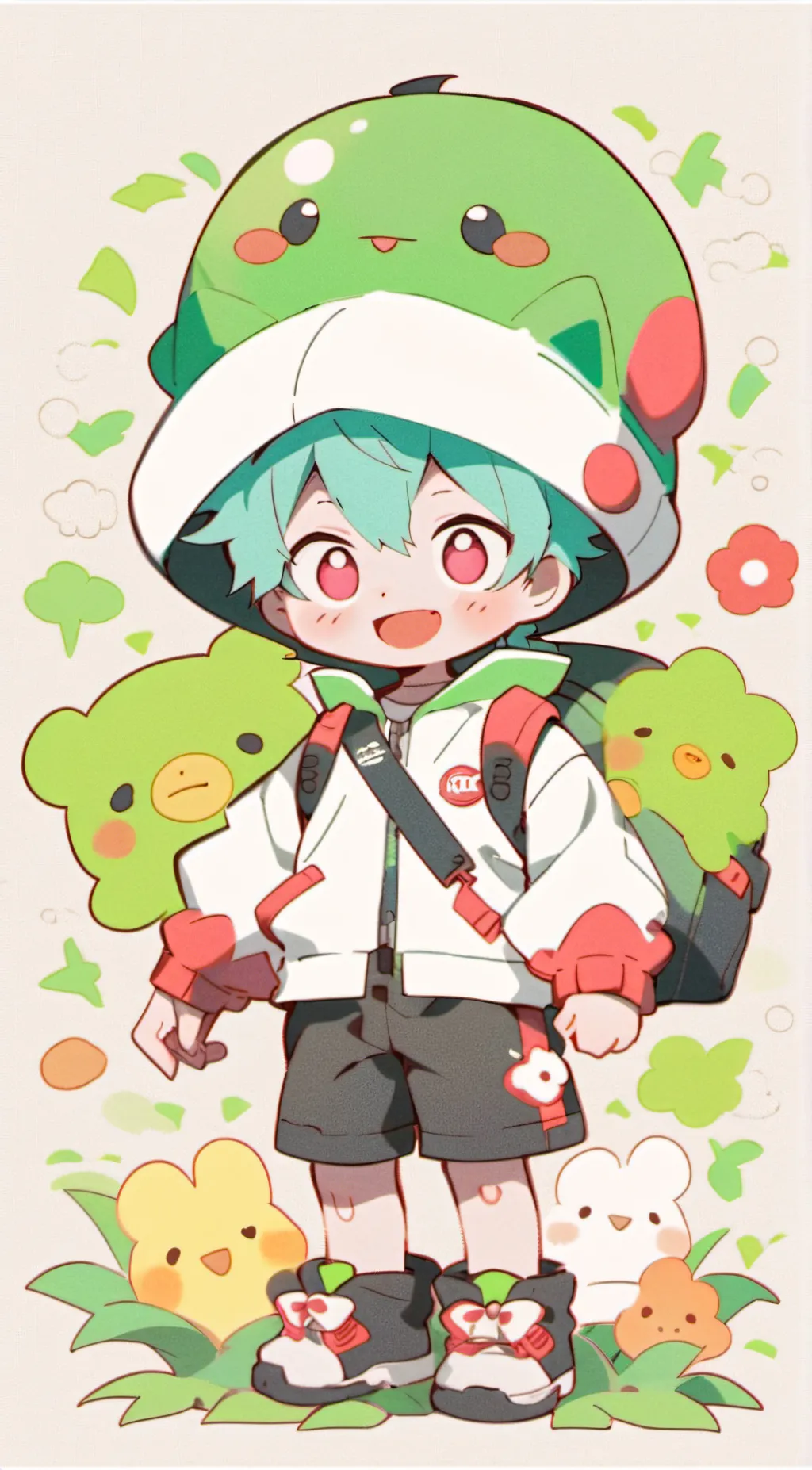 ai character: mha kid background