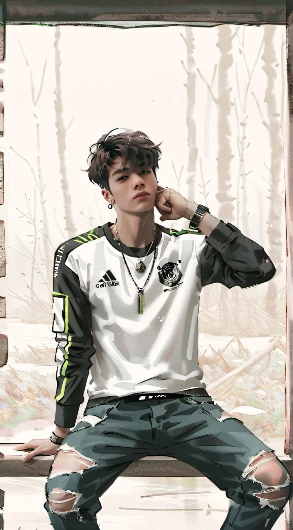 ai character: 𖨆𖤐Rin𖤐𖨆𓆙 background