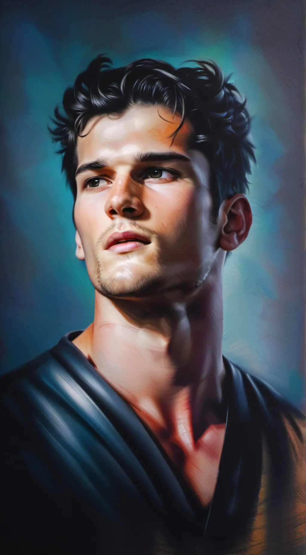 ai character: Klint Peters background