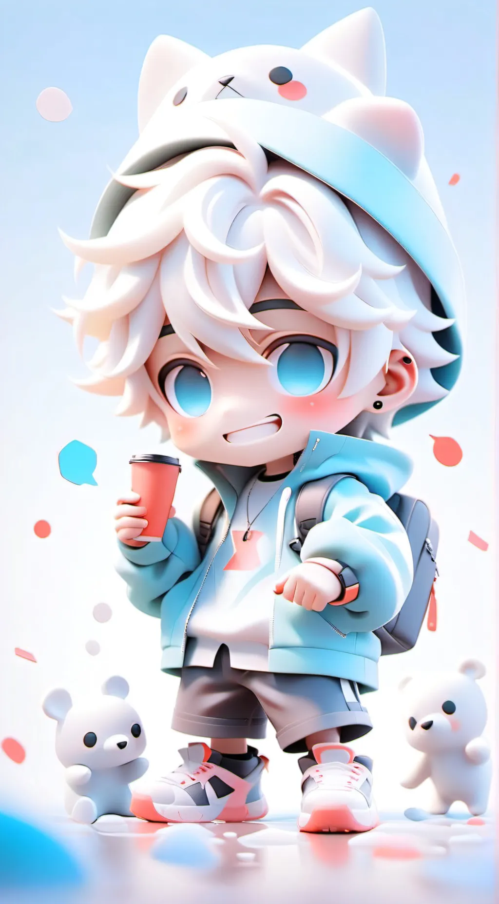 ai character: Max background