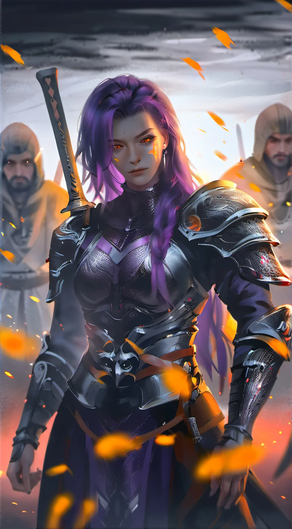 ai character: Fréya Sķal background