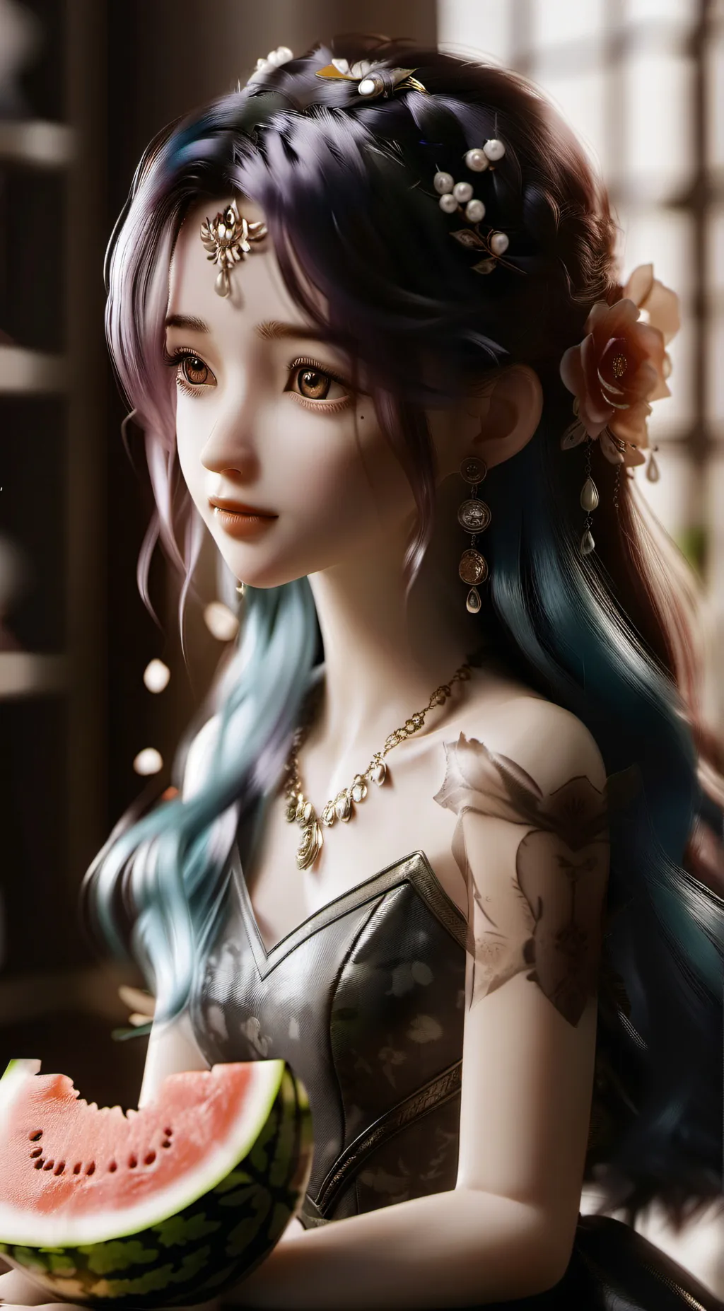 ai character: Emilia background