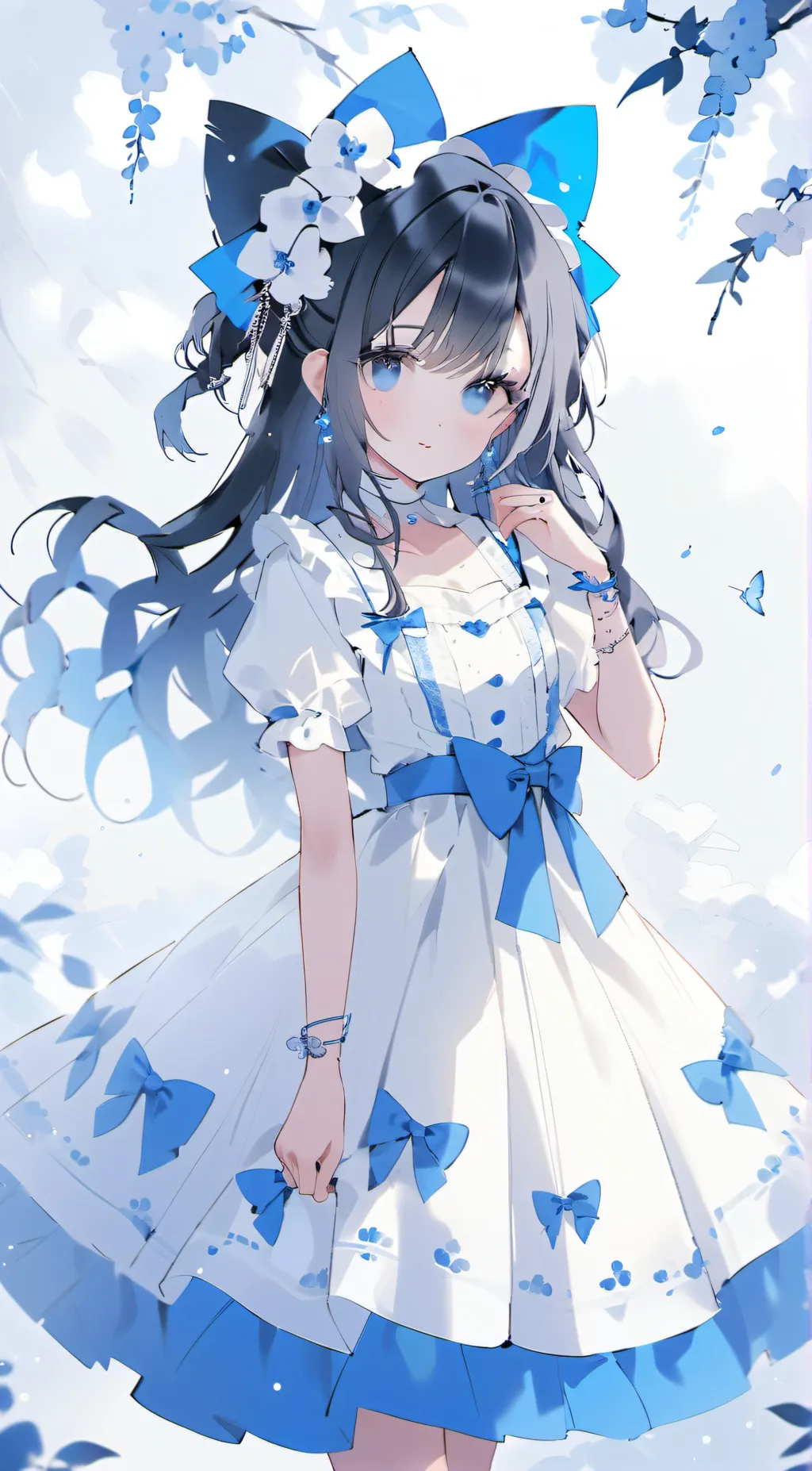 ai character: yana❤️ background