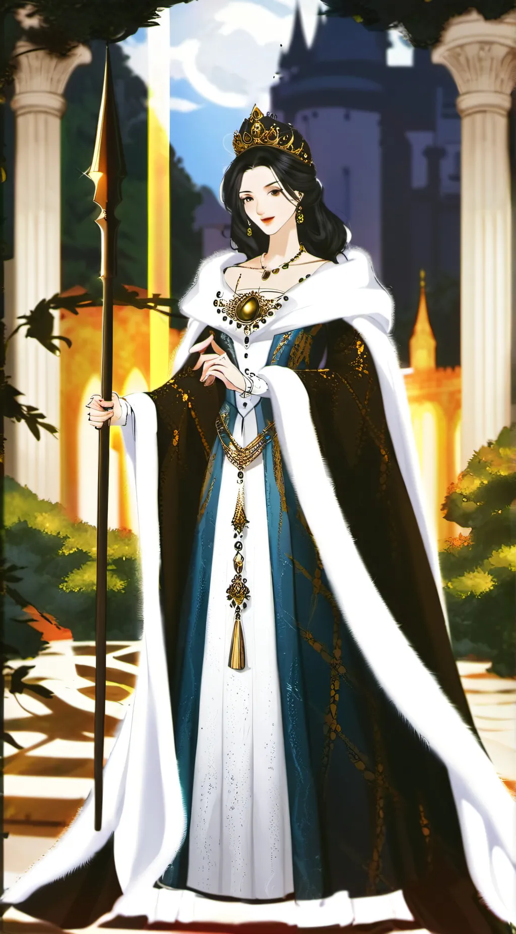 ai character: princess Nelly background