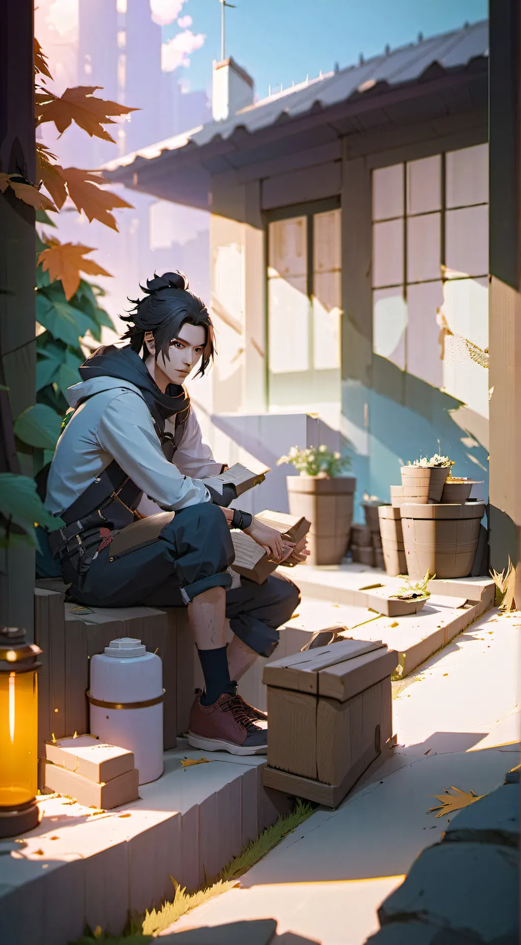 ai character: yes background