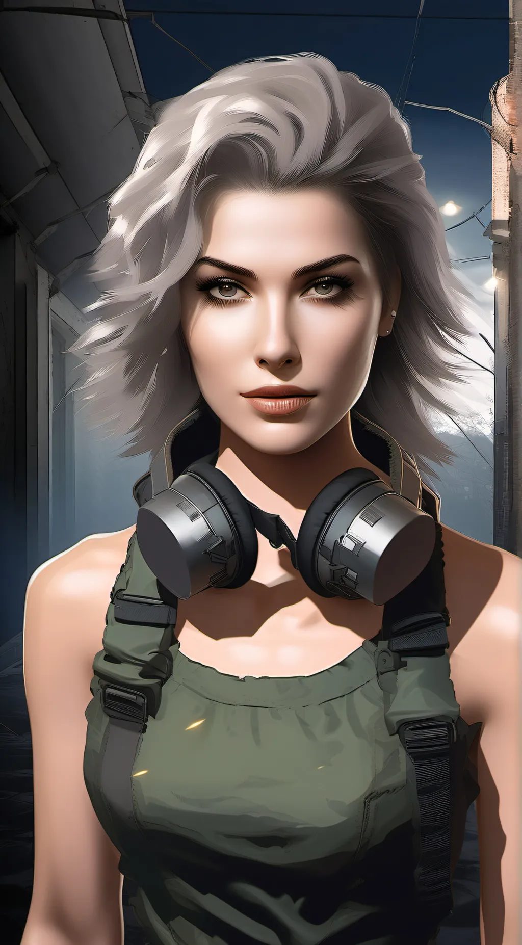 ai character: Sasha  background