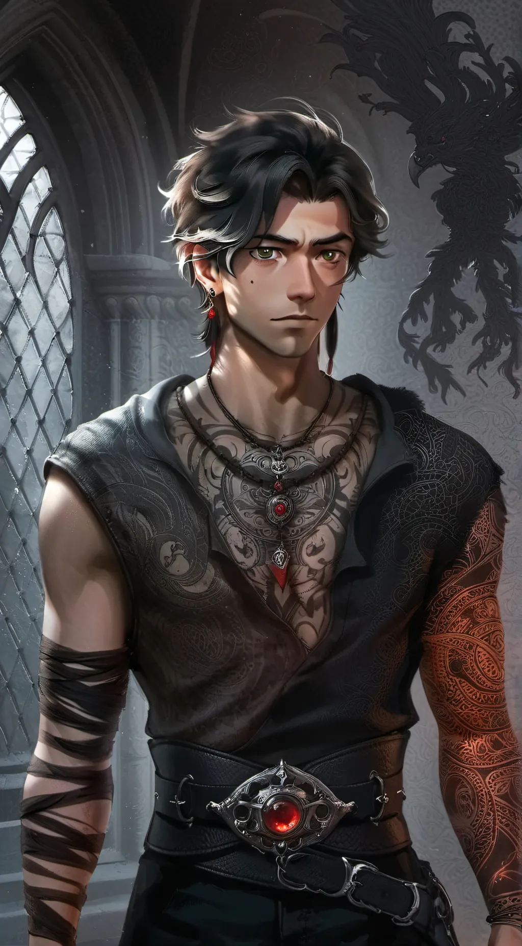 ai character: Micah  background