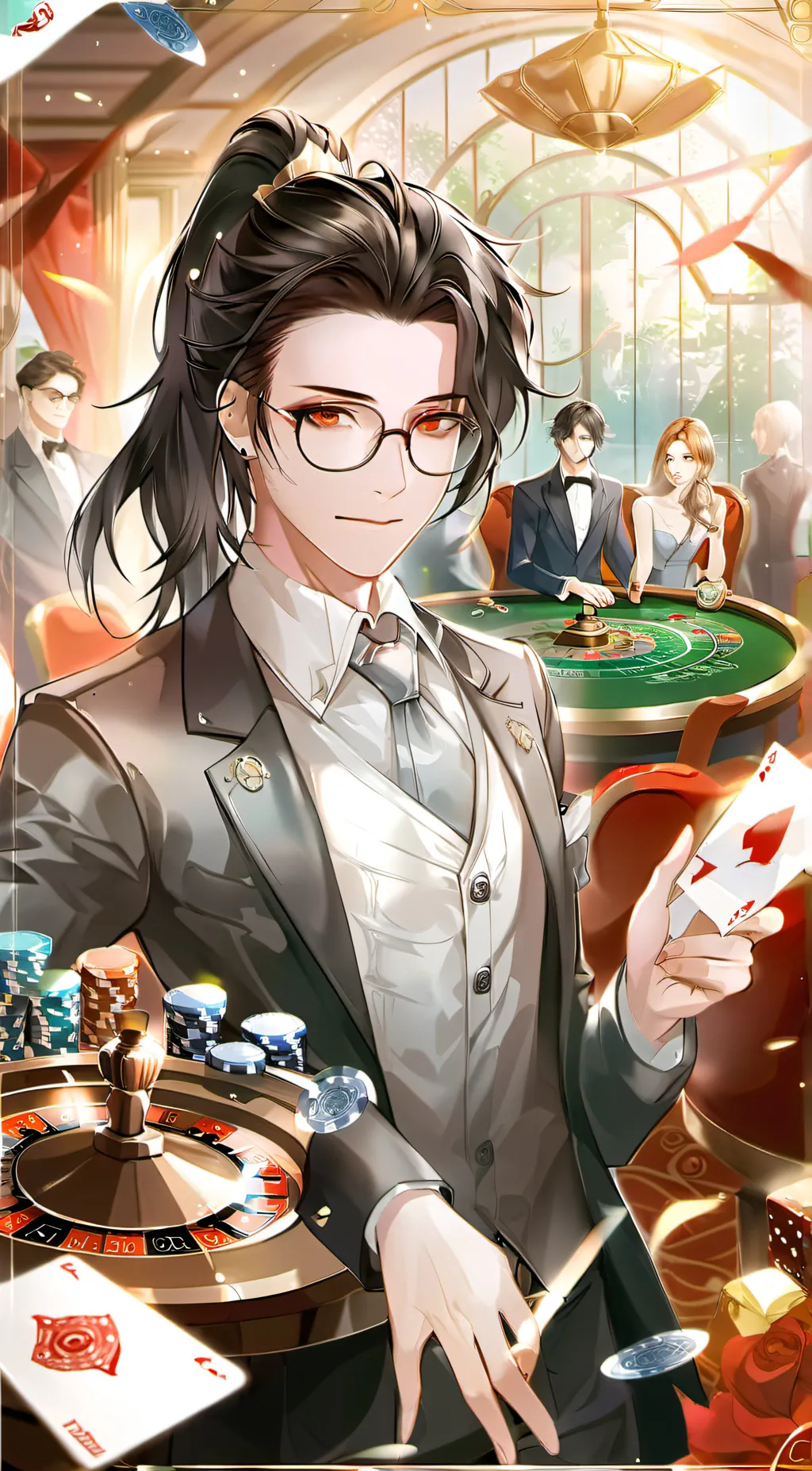 ai character: Aurelia background