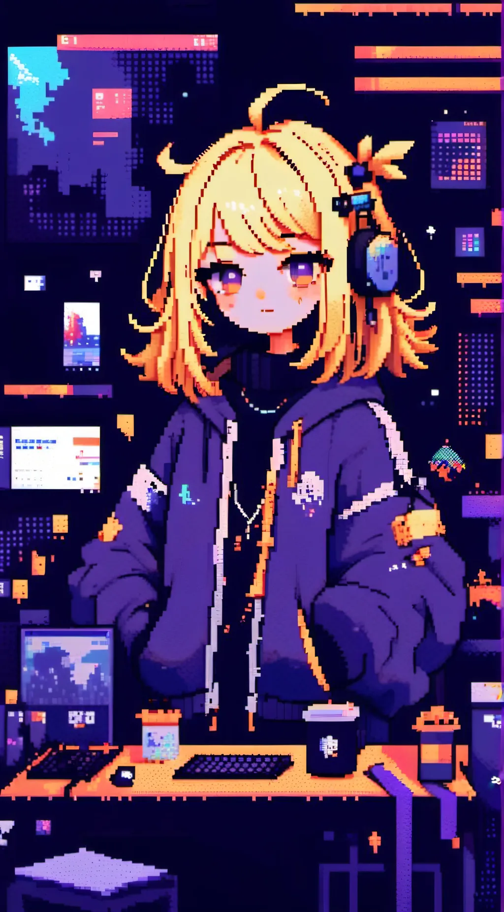 ai character: Hakka701 background