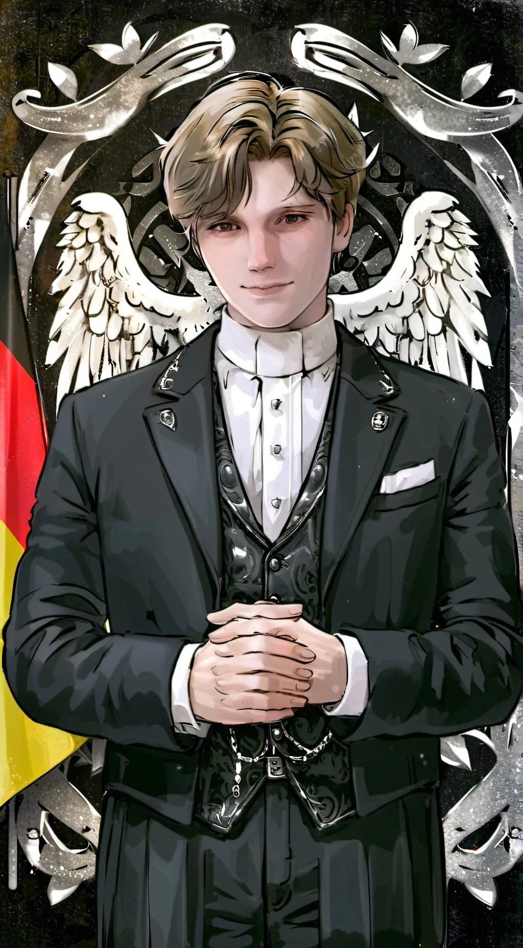 ai character: Germany background