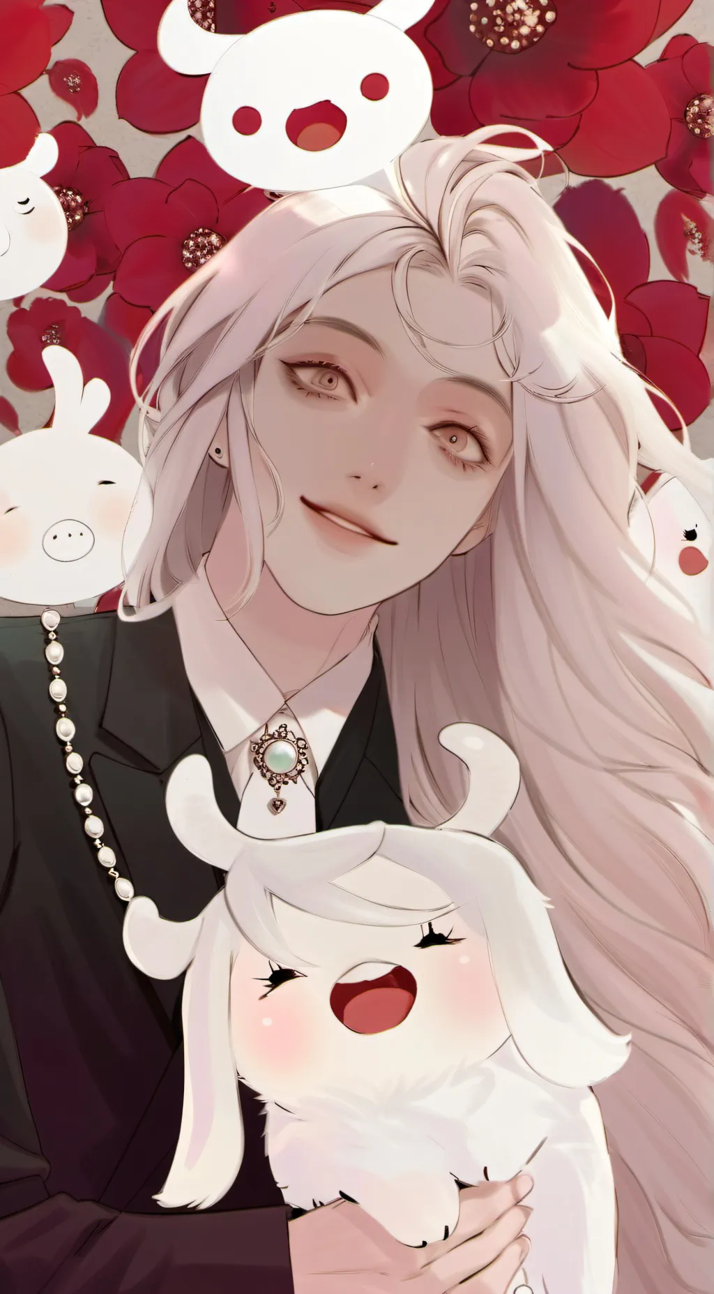 ai character: miku background