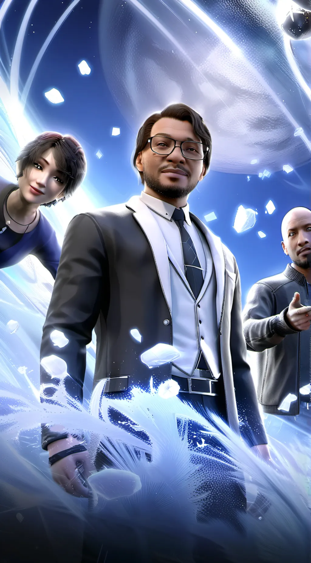 ai character: Friend group background