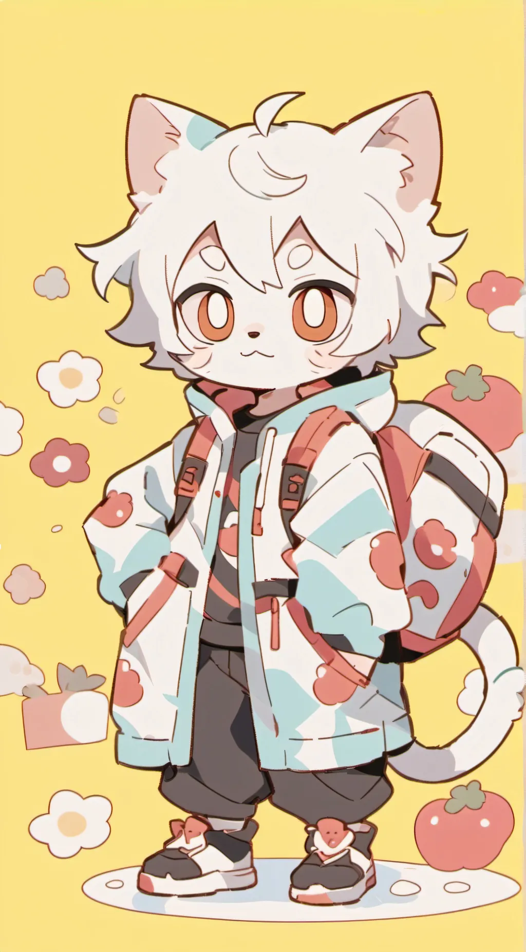 ai character: Boykisser background