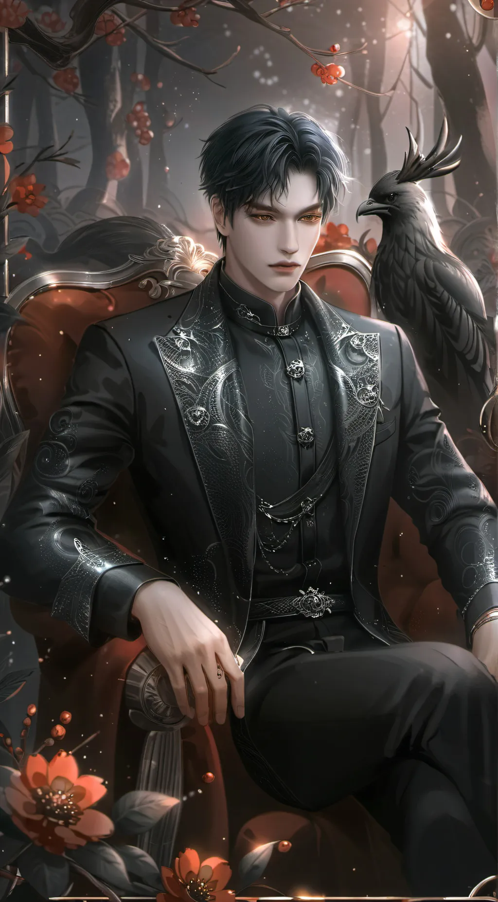 ai character: Shadow background